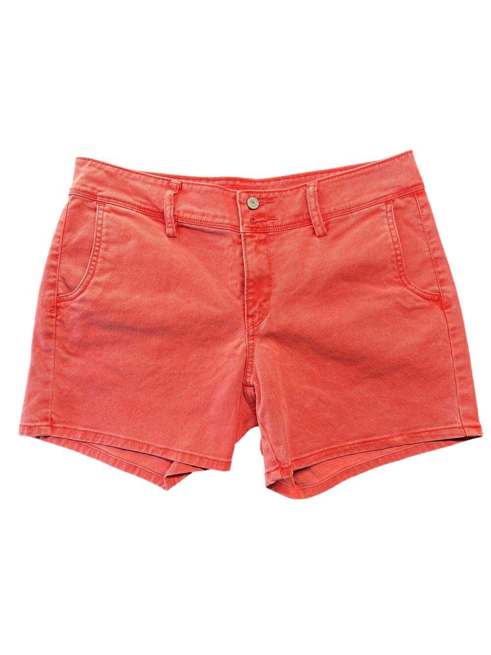 Vintage Y2k Levi's 545 Jean Shorts Womens 10 Coral High Waisted Stretch Jorts